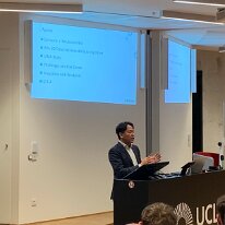 IMG_2093 Presentation by Yusuke Tanaka on MBD and the potential of Elysium's software to support it